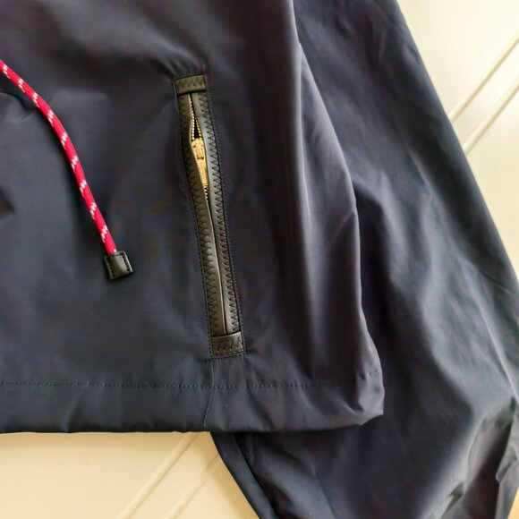 MIUMIU windbreaker, exquisitely tailored with a hood, combining workwear style w - Picture 2 of 5